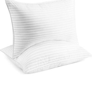 Beckham Hotel Collection Bed Pillows Standard/Queen Size Set of 2 Original Down